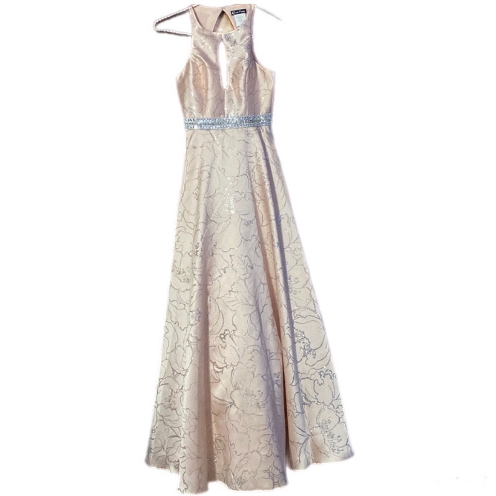 Pink prom dress